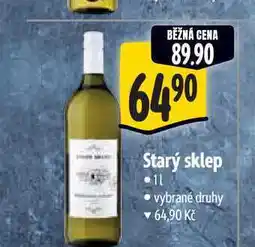 Albert Starý sklep 1 l nabídka