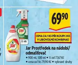 Albert I Jar Prostředek na nádobí/ odmašťovač 900, 500 ml nabídka
