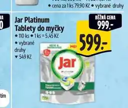 Albert Jar Platinum Tablety do myčky 110 ks nabídka