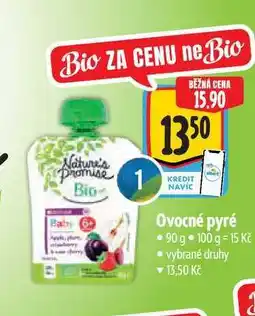 Albert Ovocné pyré 90 g nabídka