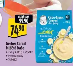 Albert Gerber Cereal Mléčná kaše 230 g nabídka