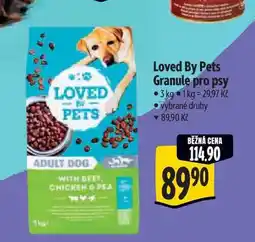Albert Loved By Pets Granule pro psy 3kg nabídka