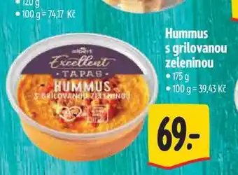 Albert Hummus s grilovanou zeleninou 175 g nabídka