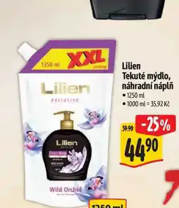 Albert Lilien Tekuté mýdlo, náhradní náplň 1250 ml nabídka