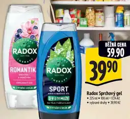 Albert Radox Sprchový gel 225 ml nabídka
