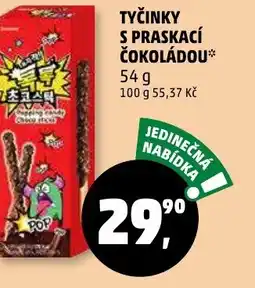 Penny Market Tyčinky s praskací čokoládou nabídka
