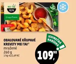 Penny Market Obalované křupavé krevety mei tai nabídka