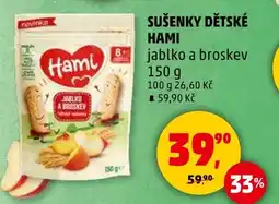 Penny Market Sušenky dětské hami nabídka