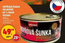 Penny Market Vepřová šunka delikátní 85% masa veseko nabídka