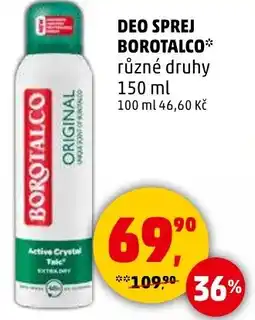 Penny Market Deo sprej borotalco nabídka