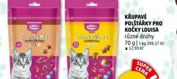 Penny Market Křupavé polštářky pro kočky louisa nabídka