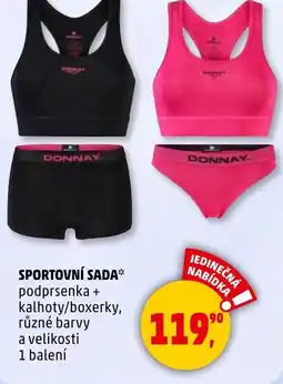 Penny Market Sportovní sada nabídka