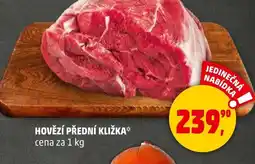 Penny Market Hovězí přední kližka nabídka