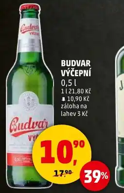 Penny Market Budvar výčepní nabídka