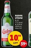 Penny Market Budvar výčepní nabídka
