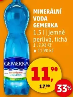 Penny Market Minerální voda gemerka nabídka