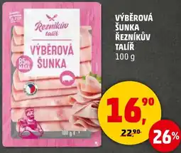 Penny Market Výběrová šunka řezníkův talíř nabídka