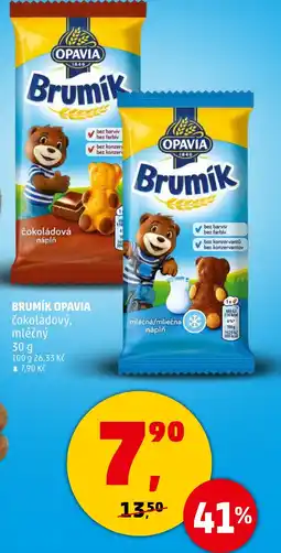 Penny Market Brumík opavia čokoládový, mléčný nabídka