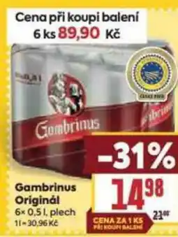 Billa Gambrinus Originál nabídka