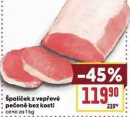 Billa špalíček z vepřové pečeně bez kosti nabídka