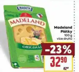 Billa Madeta Madeland Plátky nabídka