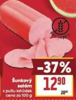 Billa Šunkový salam nabídka