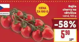 Billa Rajče cherry na větvičce nabídka
