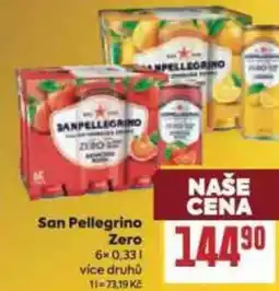 Billa San Pellegrino Zero nabídka