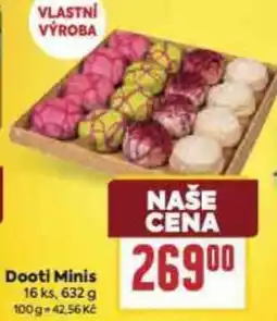 Billa Dooti Minis nabídka