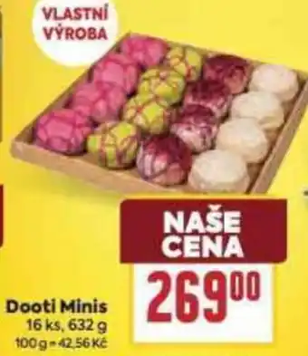 Billa Dooti Minis nabídka