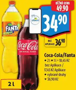 Albert Coca-Cola/Fanta nabídka