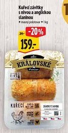 Albert Kuřecí závitky s nivou a anglickou slaninou nabídka