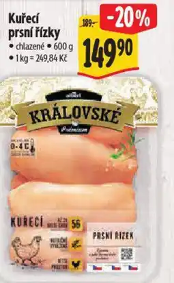 Albert Kuřecí prsní řízky nabídka