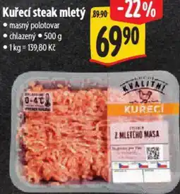 Albert Kuřecí steak mletý nabídka