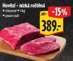 Albert Hovězí – nízká roštěná nabídka