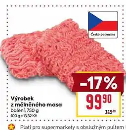 Billa Výrobek z mělněného masa baleni, 750 g nabídka