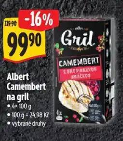 Albert Albert Camembert na gril nabídka