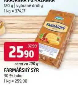 Terno FARMÁŘSKÝ SÝR 100 g nabídka