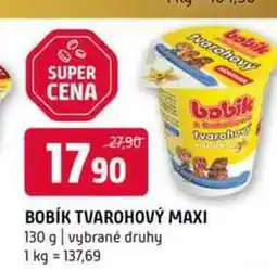 Terno BOBÍK TVAROHOVÝ MAXI 130 g nabídka