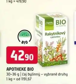 Terno APOTHEKE BIO 30-36 g nabídka