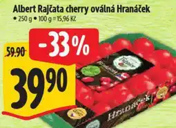 Albert Albert Rajčata cherry oválná Hranáček nabídka