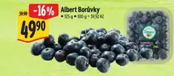 Albert Albert Borůvky nabídka