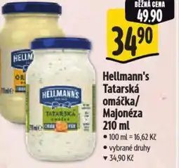 Albert Hellmann's Tatarská omáčka/ Majonéza nabídka