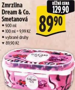 Albert Zmrzlina Dream & Co. Smetanová nabídka