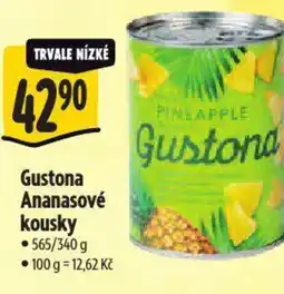 Albert Gustona Ananasové kousky nabídka