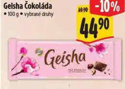 Albert Geisha Čokoláda nabídka