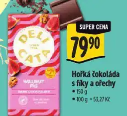 Albert Hořká čokoláda s fíky a ořechy nabídka