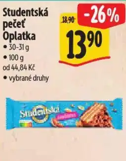 Albert Studentská pečeť Oplatka nabídka