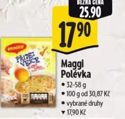Albert Maggi Polévka nabídka