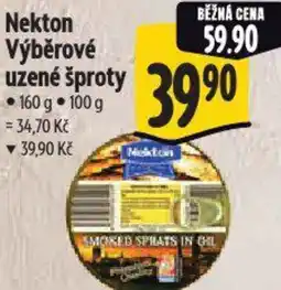 Albert Nekton Výběrové uzené šproty nabídka
